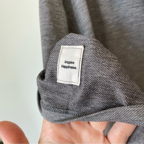 Vuori Mens Knit Twill Polo Heather Gray Short Sleeve Shirt V1004 EUC XXL - Picture 4 of 8
